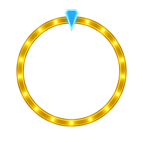 Decorative Casino Roulette Frame